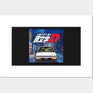 Initial d Trueno Posters and Art